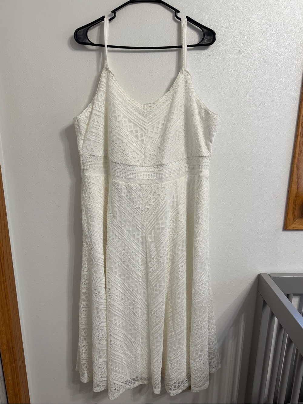 Torrid White Lace Dress